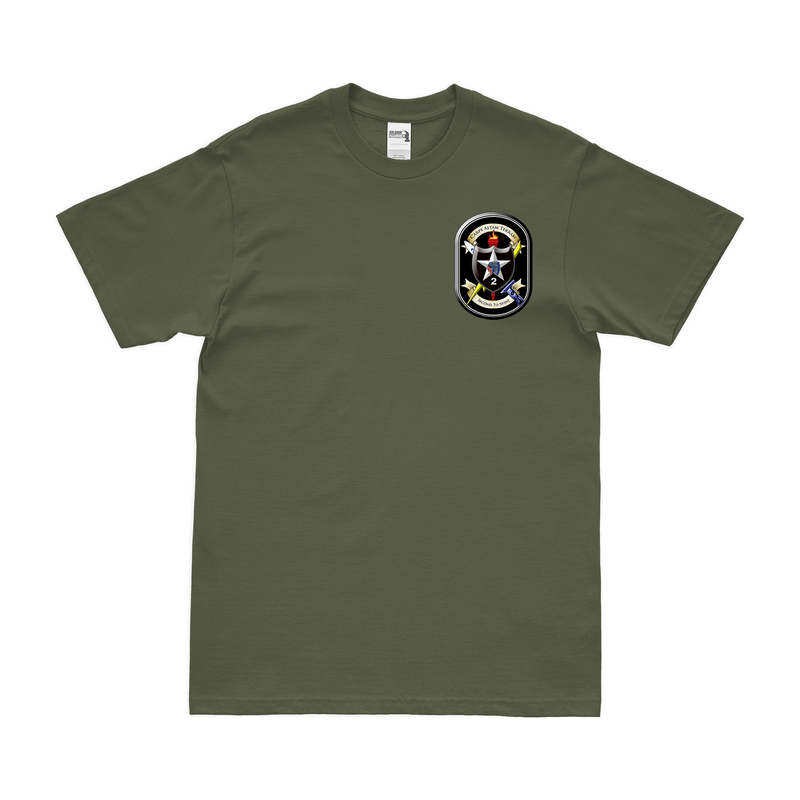 2nd SBCT 2d ID "Lancer Brigade" Left Chest Emblem T-Shirt