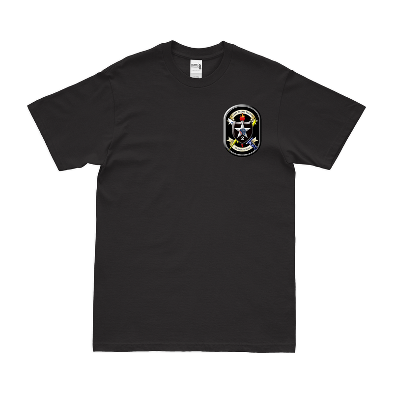 2nd SBCT 2d ID "Lancer Brigade" Left Chest Emblem T-Shirt