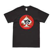 2nd Tank Battalion USMC T-Shirt Tactically Acquired Black Distressed Small
