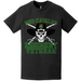 Distressed 2nd Cavalry Regiment Veteran Saber Skull T-Shirt Tactically Acquired   