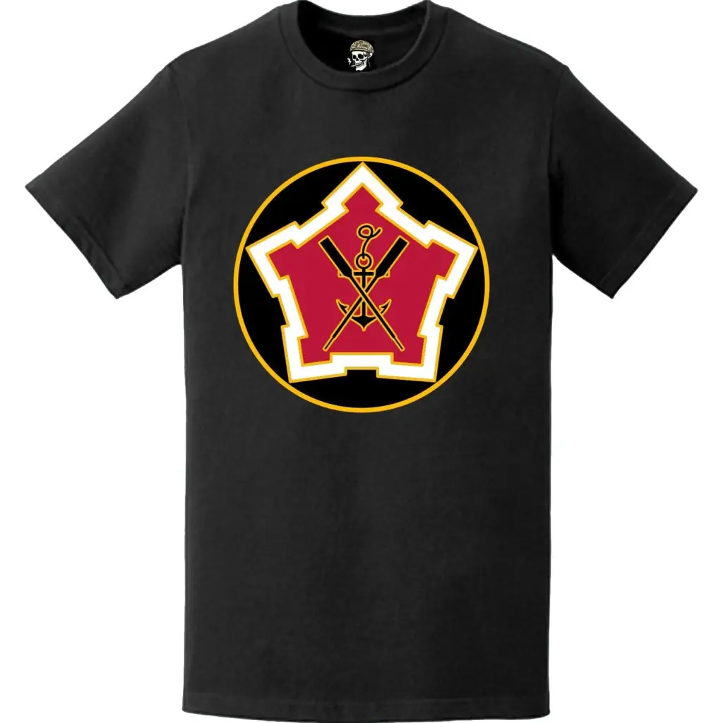 2nd Engineer Battalion Logo Emblem T-Shirt Tactically Acquired   