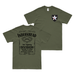 Double-Sided 2nd Infantry Division Whiskey Label T-Shirt Tactically Acquired Military Green Small 