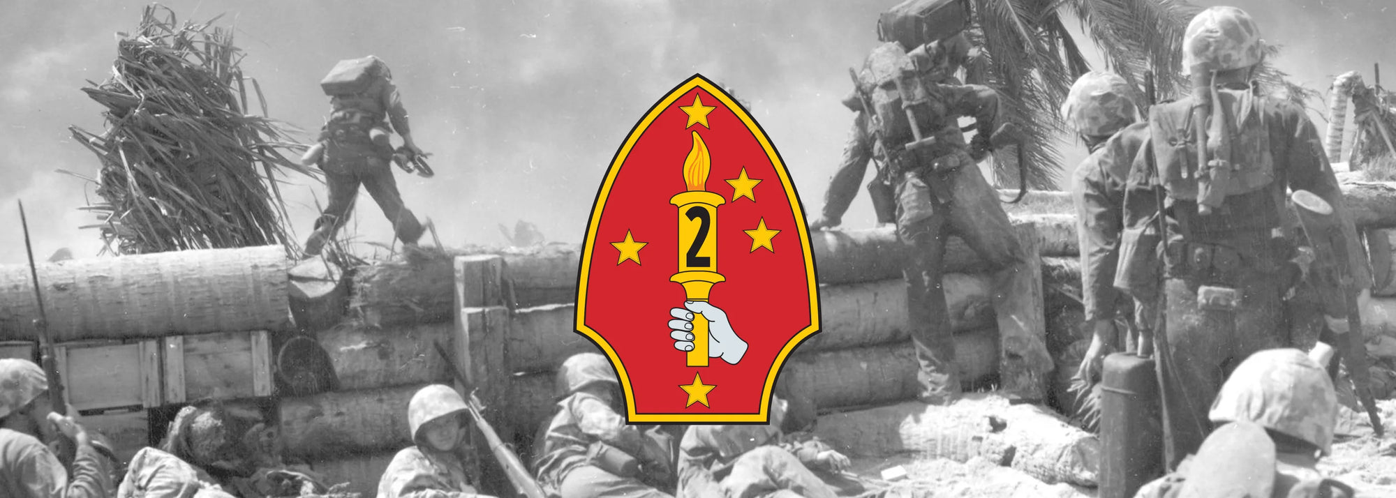 2nd Marine Division during the Battle of Tarawa WW2 Red Beach 1943