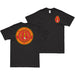 Double-Sided 2nd Marine Division Combat Veteran T-Shirt Tactically Acquired Small Black 