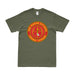 2nd Marine Division Combat Veteran Logo Emblem T-Shirt Tactically Acquired Small Military Green 