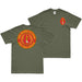 Double-Sided 2nd Marine Division Gulf War Veteran T-Shirt Tactically Acquired Small Military Green 