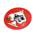 USMC 2nd Tank Battalion Waterproof Vinyl Sticker Decal Tactically Acquired 3"x3"  