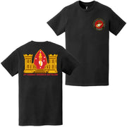 Double-Sided 2nd CEB Logo USMC Veteran T-Shirt Tactically Acquired   