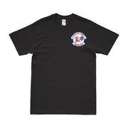 3/1 Marines Logo Left Chest Emblem T-Shirt Tactically Acquired Small Black 