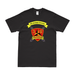 3rd Bn 12th Marines (3/12 Marines) Unit Logo T-Shirt Tactically Acquired Black Clean Small