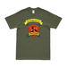 3rd Bn 12th Marines (3/12 Marines) Unit Logo T-Shirt Tactically Acquired Military Green Clean Small