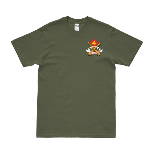 3/14 Marines Logo Left Chest Emblem T-Shirt Tactically Acquired   