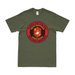 3rd Bn 2nd Marines (3/2 Marines) Logo Emblem T-Shirt Tactically Acquired Small Military Green 