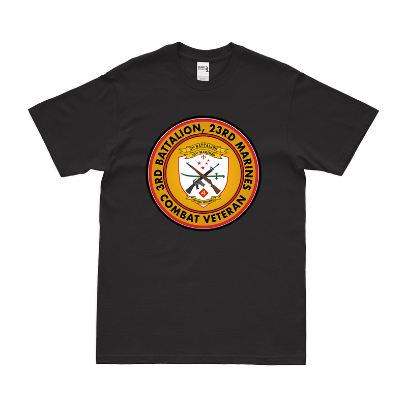3-23 Marines Combat Veteran T-Shirt
