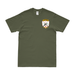 3/23 Marines Logo Left Chest Emblem T-Shirt Tactically Acquired Military Green Small 