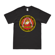 Distressed 3rd Bn 24th Marines (3/24 Marines) Logo T-Shirt Tactically Acquired Small Black 
