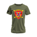 3rd Bn 26th Marines (3/26 Marines) Emblem T-Shirt Tactically Acquired Military Green Small 