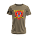 Distressed 3rd Bn 26th Marines (3/26 Marines) Logo T-Shirt Tactically Acquired Coyote Brown Small 