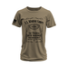 3/26 Marines Whiskey Label T-Shirt Tactically Acquired Coyote Brown Small 