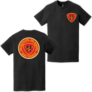 Double-Sided 3/3 Marines WWII Veteran T-Shirt Tactically Acquired   