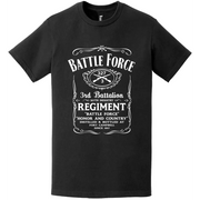 3-327 Infantry Regiment "Battle Force" Whiskey Label T-Shirt Tactically Acquired   