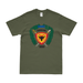 Distressed 3rd Bn 4th Marines (3/4 Marines) Logo Emblem T-Shirt Tactically Acquired Small Military Green 
