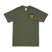 3/4 Marines Logo Left Chest Emblem T-Shirt Tactically Acquired Small Military Green 