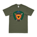 3rd Bn 4th Marines (3/4 Marines) Logo Emblem T-Shirt Tactically Acquired Small Military Green 