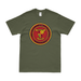 3/5 Marines 'Darkhorse' Motto T-Shirt Tactically Acquired Military Green Distressed Small