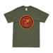 3/5 Marines Since 1917 Emblem T-Shirt Tactically Acquired Military Green Distressed Small