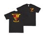 Double-Sided 3/5 Marines 'Darkhorse' Logo Emblem T-Shirt Tactically Acquired Black Small 
