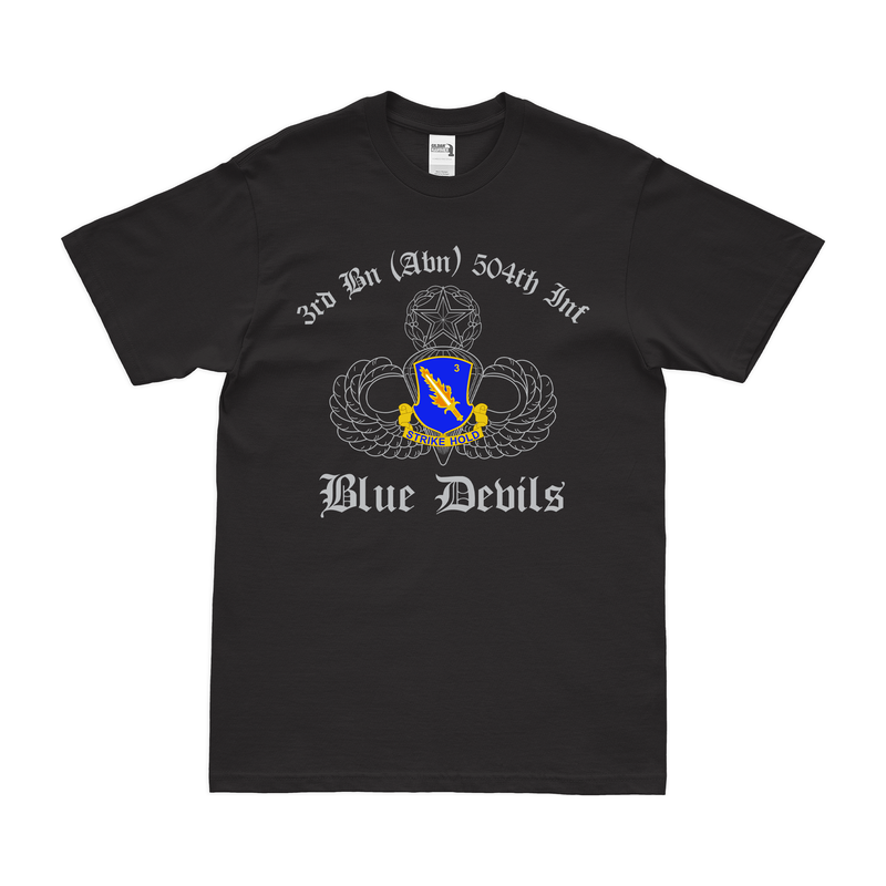 3-504 Infantry Regiment Airborne Jump Wings T-Shirt
