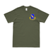 3-504 Infantry "Blue Devils" Left Chest Logo T-Shirt Tactically Acquired Military Green Small 