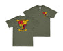 Double-Sided 3/5 Marines 'Darkhorse' Logo Emblem T-Shirt Tactically Acquired Military Green Small 