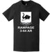 3-64 Armor Regiment "Rampage" Emblem T-Shirt Tactically Acquired   