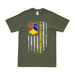 3-66 Armored Regiment American Flag T-Shirt Tactically Acquired Military Green Small 