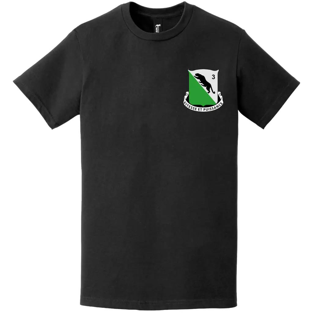 3-69 Armor Regiment DUI Logo Emblem Left Chest T-Shirt Tactically Acquired   