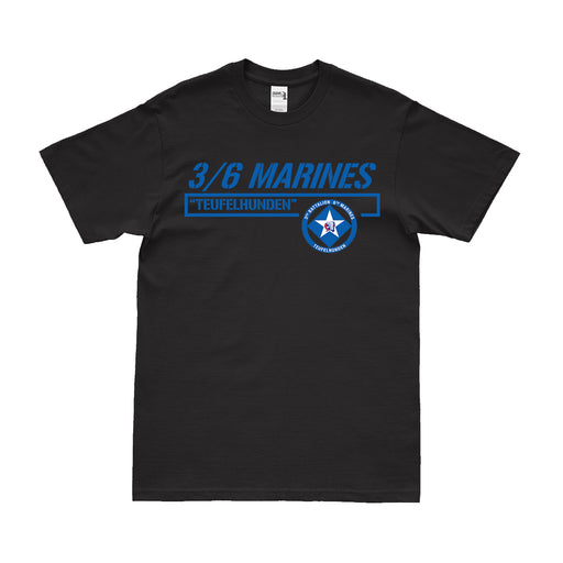 3rd Battalion, 6th Marines (3/6 Marines) Modern T-Shirt Tactically Acquired   