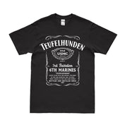3rd Battalion, 6th Marines (3/6 Marines) Whiskey Label T-Shirt Tactically Acquired   