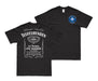 Double-Sided 3/6 Marines Whiskey Label T-Shirt Tactically Acquired   