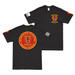 Double-Sided 3/7 Marines Combat Veteran T-Shirt Tactically Acquired Black Small 