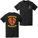 Double-Sided 3/7 Marines Logo EGA Emblem T-Shirt Tactically Acquired   