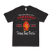 3rd Battalion 8th Marines (3/8 Marines) Since 1940 Legacy T-Shirt Tactically Acquired Black Distressed Small