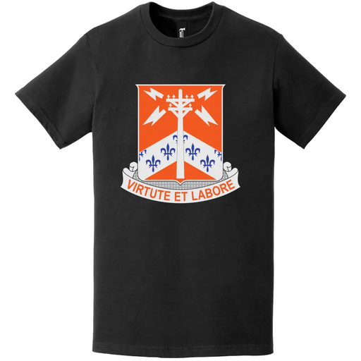 302nd Signal Battalion DUI Logo Emblem Insignia T-Shirt Tactically Acquired   