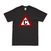 303rd Bomb Group Triangle C Tail Code Logo T-Shirt Tactically Acquired Black Distressed Small