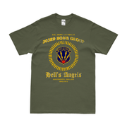 303rd Bombardment Group WW2 Legacy T-Shirt Tactically Acquired Military Green Distressed Small