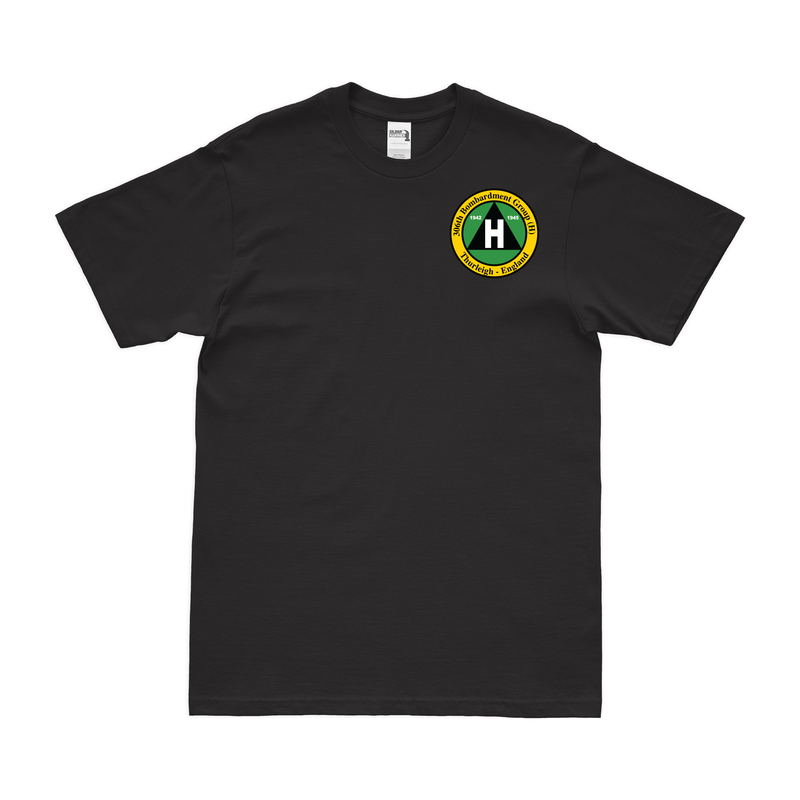 306th Bomb Group WW2 Left Chest Emblem T-Shirt
