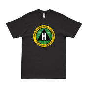 306th Bombardment Group (H) WW2 AAF T-Shirt Tactically Acquired Black Distressed Small