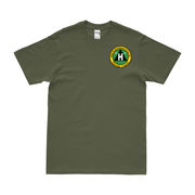 306th Bomb Group WW2 Left Chest Emblem T-Shirt Tactically Acquired Military Green Small 