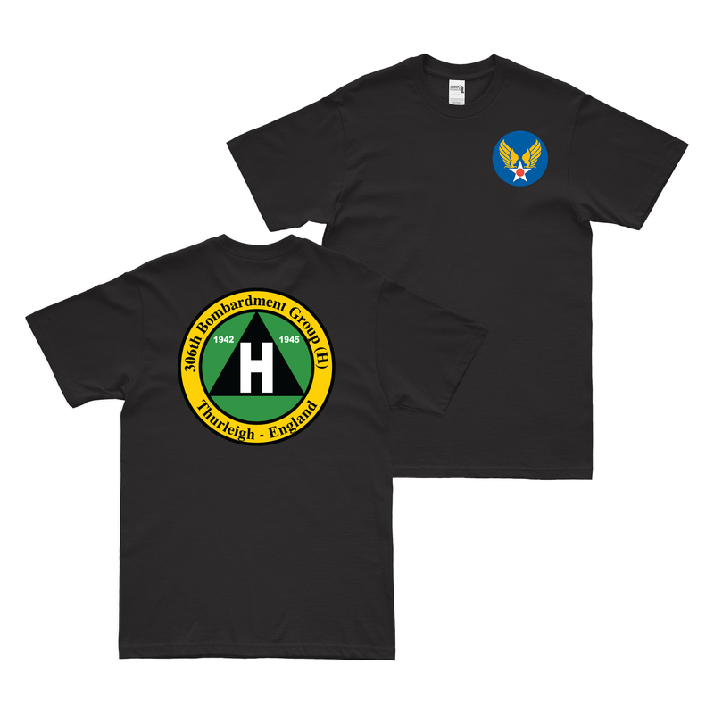 Double-Sided 306th Bombardment Group (H) WW2 T-Shirt